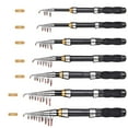 thumbnail image 2 of Telescopic Fishing Rod 100cm-230cm Fishing Rod Glass Rod Super Short Mini bass Bait Casting Fishing Rod Kit for Saltwater Freshwater, 2 of 8