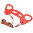thumbnail image 4 of Anillo de dominadas multifuncional con cuerda, juguete de columpio para niños, juguetes para niños para uso en interiores y exteriores, rojo, 4 of 12