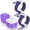 Purple, variant on USB Wall Charger,2 Pack Type C Charger with 6FT Type C Charging Cable Cord USB C Cable Phone Cables,2.4A Dual Port Phone Charger Android Charger Block USB Plug Adapter USB Charging Block,White