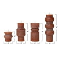 thumbnail image 2 of Creative Co-Op Creative Co-Op Unscented Totem Pillar Candle, Spice, 2 of 3