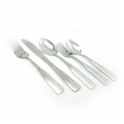 Abbeville 61-Piece Flatware Set With Wire Caddy