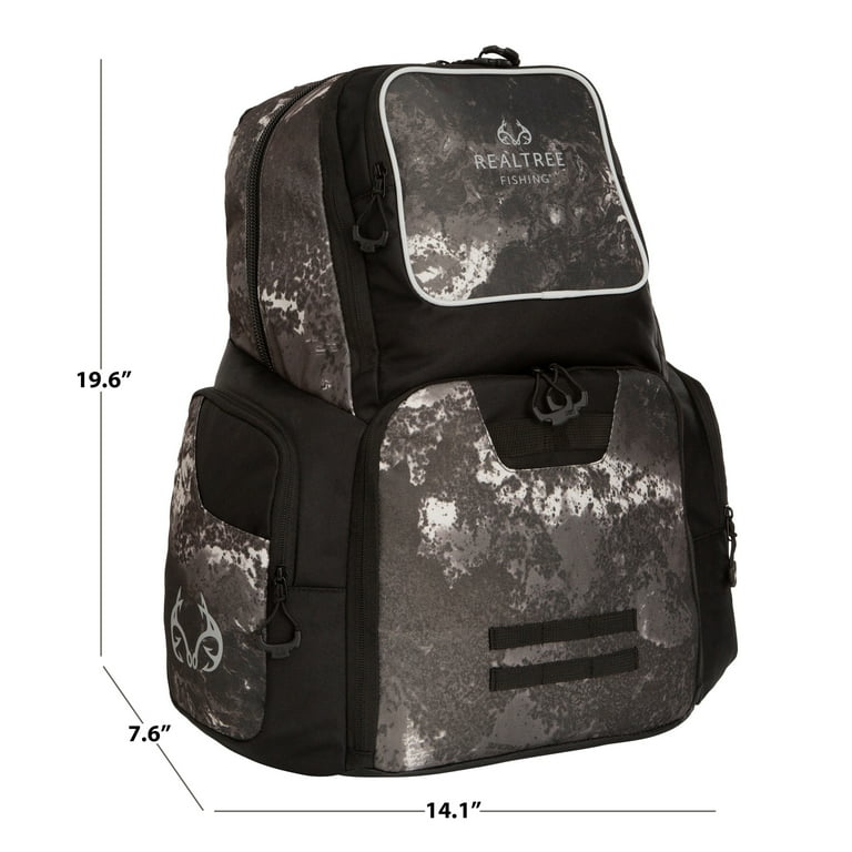 Realtree Deluxe Fishing Tackle Backpack, Midnight - Walmart.com