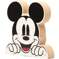 thumbnail image 2 of Bloque de madera Shelf Sitter Decor con cabeza de Mickey Mouse de Disney, 2 of 7