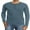 02-VG Blue, variant on JWD Mens Henley Long Sleeve T-Shirt Cotton Casual Shirt US Large VG Green