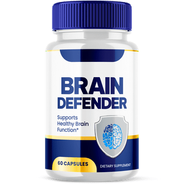 Brain Defender Brain Support Supplement Capsules Advanced Formula Pills 60 Capsules