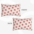thumbnail image 2 of Honeii Strawberry Decorative Throw Pillow Case - Elevate Your Couch, Sofa, or Bed with Stylish Home Decor, Perfect Gift Idea-20"x30", 2 of 6
