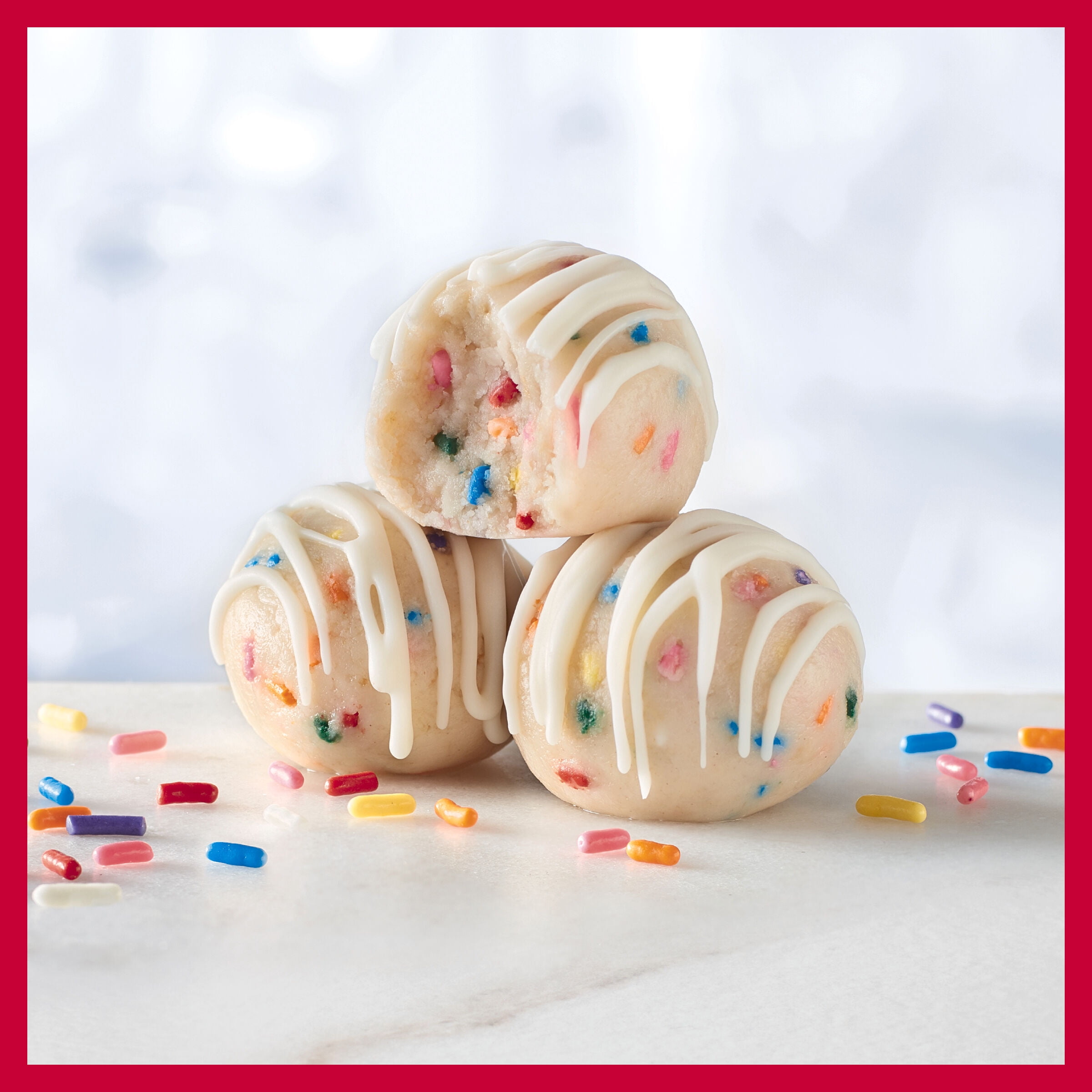 Betty Crocker No-Bake Bites Birthday Cake Cookie Dough, 12.2 oz.