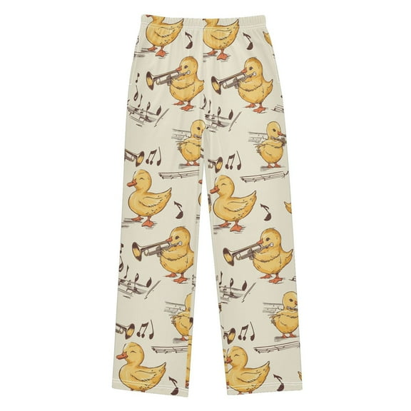 joogoo Cute Duck Musical Pajama Pants Pj Bottoms Sleepwear Lounge L