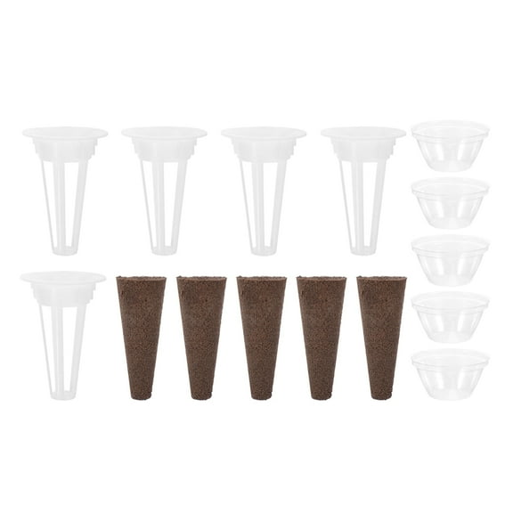 Hydroponic Growing Kit Plants Net Pots Hydroponic Sponge Hydroponics Growing System Kit Grow Sponges Grow Supplies