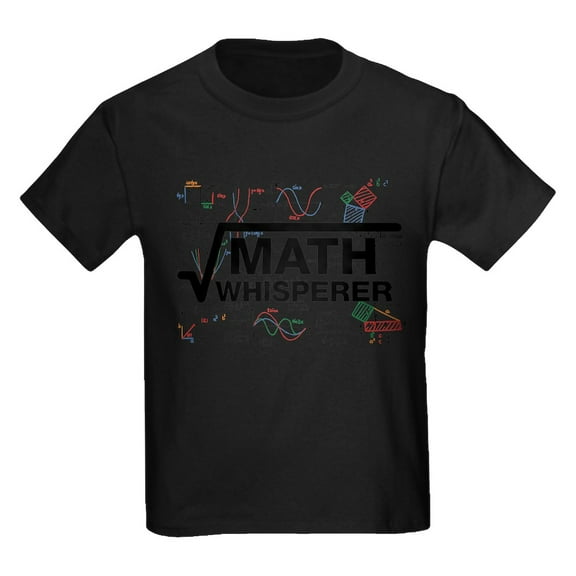 CafePress - Math Whisperer T Shirt - Dark T-Shirt Kids XS-XL