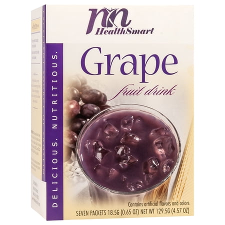 HealthSmart Grape Protein Fruit Drink, 15g Protein, 7ct Box