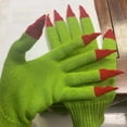 thumbnail image 5 of Uñas De Ganchillo Guante De Dedo Completo Guantes De Punto Creativos Montar Wa, 5 of 5