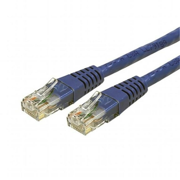 6 ft. Blue Molded Cat 6 Patch Cable - ETL Verified