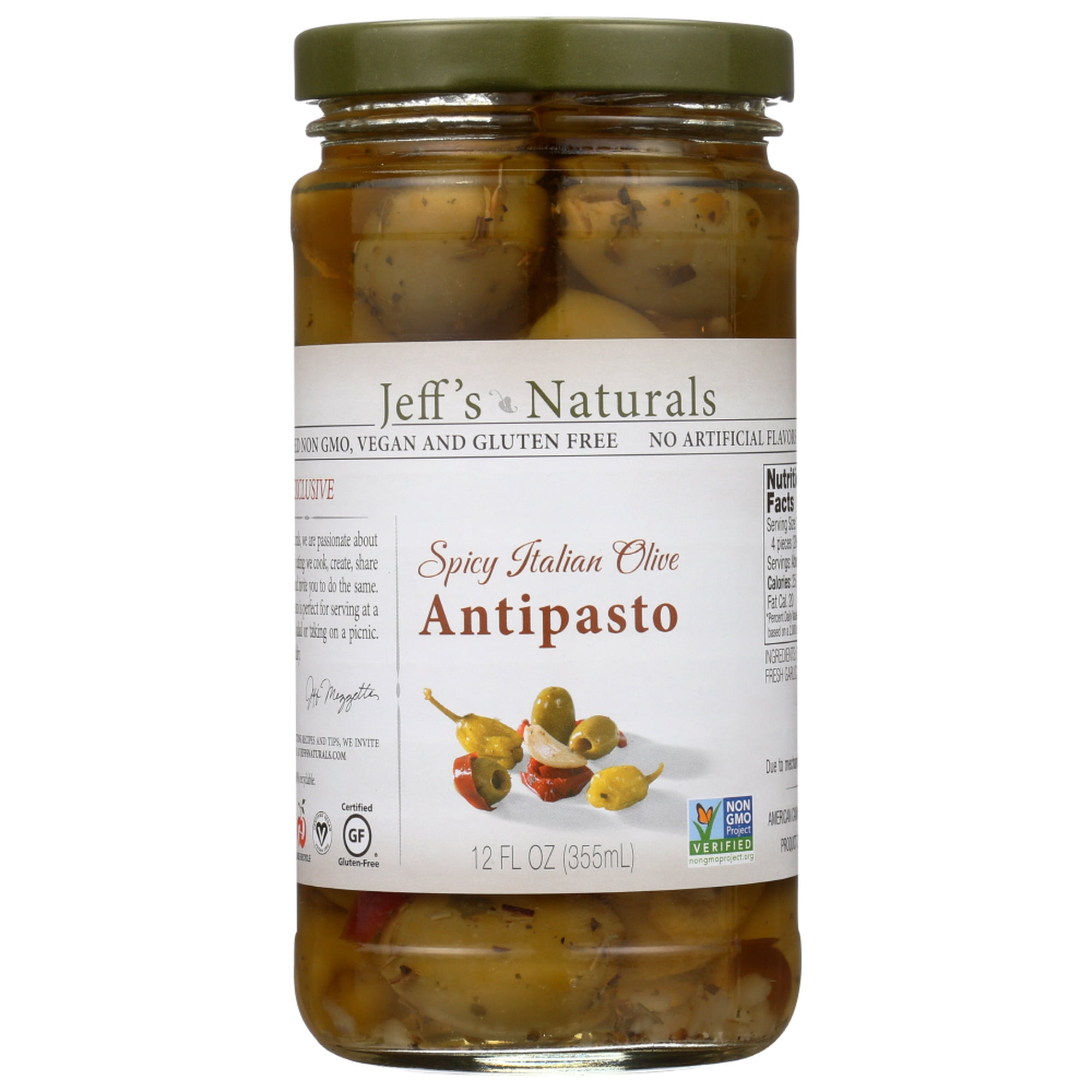 Jeff'S Natural Jeff'S Natural Antipasto Antipasto, 12 Fl Oz