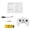 Yellow, variant on Suodoka 2.4GHz Remote Control Boat Mini RC Stunt Speedboat with 360 Flips LED Lights Fast Racing Watercraft Toy for Pools Lakes Yellow (3.9 inches / 9.9 cm)