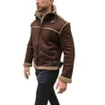 thumbnail image 2 of Chamarra De Borrega TALLA M Para Hombre Chaqueta Casual Moda Café IQ Tipo Borrega, 2 of 3