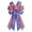 D, variant on Hwkond Memorial Day Decorations American Independence Day Bow Large Decorative Fourth Of July Collection Ribbon Red White And Blue Accessories on Clearance