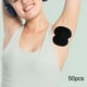 thumbnail image 5 of 50 almohadillas antitranspirantes de tela no tejida, adhesivas para hombres y mujeres. Axila, 5 of 9