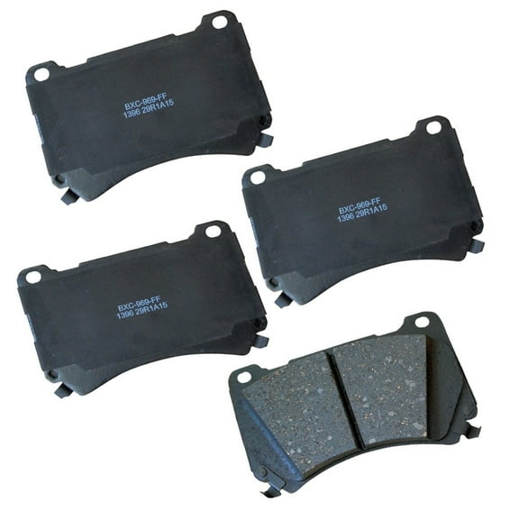 Disc Brake Pad Set Fits select: 2009-2014 HYUNDAI GENESIS, 2011 HYUNDAI EQUUS
