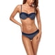 thumbnail image 5 of Traje de baño sexy para mujer, traje de baño de 2 piezas con costura a rayas, trajes de baño para mujer Fridja  nalpqowj51476, 5 of 7