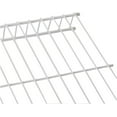 Rubbermaid Linen Closet Shelf Kit, 2foot x 12Inch, Metal, Wire