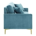 thumbnail image 3 of Juliana Performance Velvet Sofa, 3 of 3