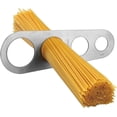 thumbnail image 2 of Stainless Steel Spaghetti Measure Tool 4 Holes Pasta Measuring Portion Control Gadgets Kitchen Accessories(2 Pcs Silver And Gold), 2 of 4