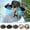 A, variant on Wide Brim Solar Fan Hat, USB Charging -purpose Outdoor Wide Brim Sun Hat with 2 Solar Fan, Sun Fisherman for Men Women