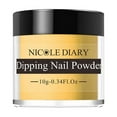 thumbnail image 1 of Dip Powder Nails Glitter 8 Colour Without Lamp Cure Natural|Yellow, 1 of 2