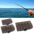 thumbnail image 2 of Fishing Lures Box Organizers Fishing Tackle Storage Case Lures Baits Container 5 Compartments Fishing Tackle Box, 2 of 8