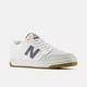 thumbnail image 2 of New Balance 480 BB480LFD White/Navy Width D Lifestyle Shoes Men's Women's, 2 of 5