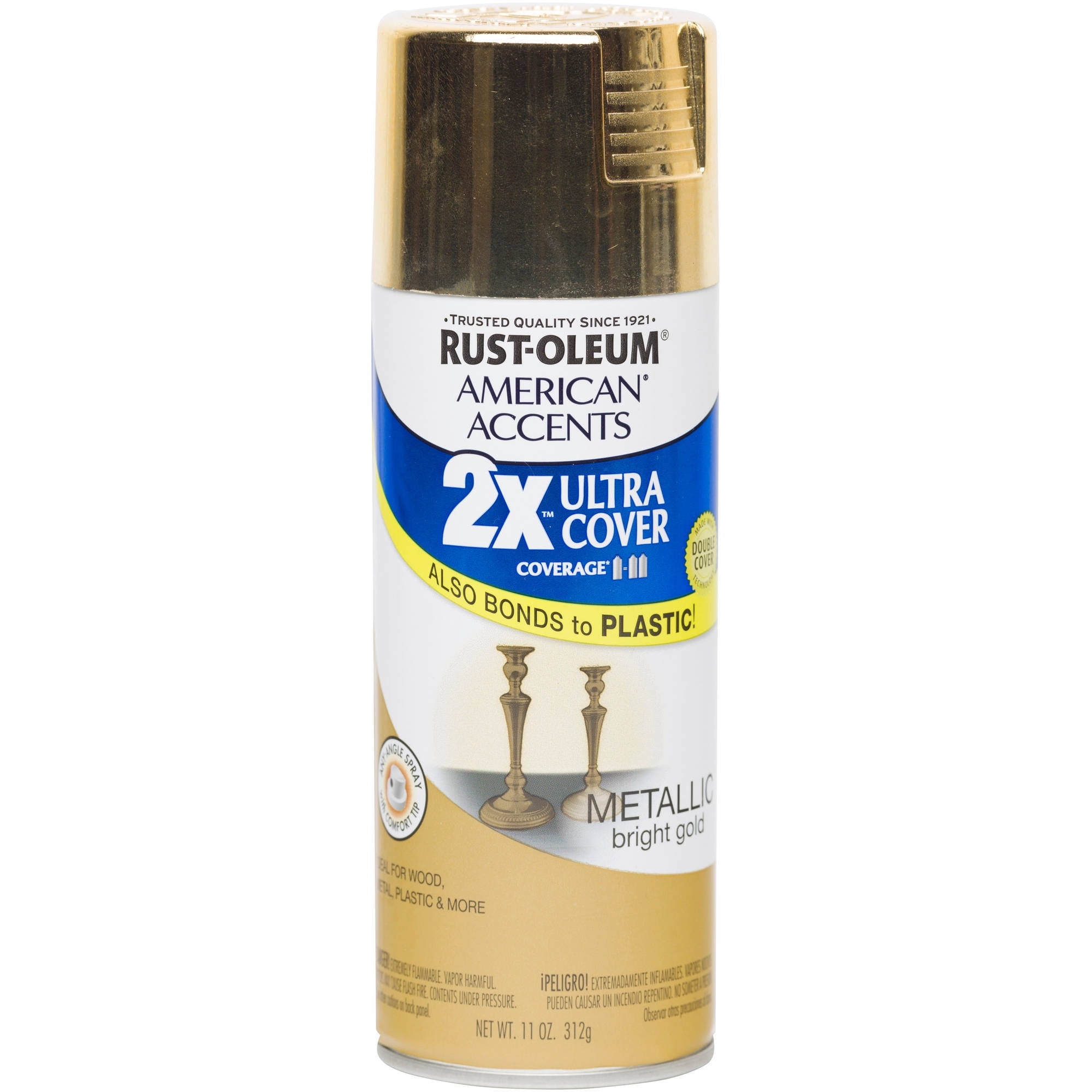 gold spray paint for plastic
