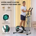 thumbnail image 5 of Elliptical Machine, Dprodo Magnetic Elliptical Trainer Fitness Equipment for Home Gym Cardio Workout 265lb, 5 of 10