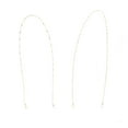 thumbnail image 2 of Sunglasses String Holder 2pcs Face Cover Holder Chain Lanyard Strap Simple Metal Sunglasses String Holder ANGGREK Otros, 2 of 8