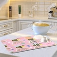 thumbnail image 6 of Dish Drying Mat Rainbow Fly Animal Absorbent Dry Mats for Dishes Draining Pad for Kitchen Countertop 16" x 18", 6 of 7