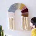 thumbnail image 1 of Decoración hogareña Gwong Rainbow Tapices Colgante Fotos Naturales Fotos Portátil Mano Portátil Arco Irbow Decoración Tejido para niños Habitación Gwong 21069926, 1 of 6