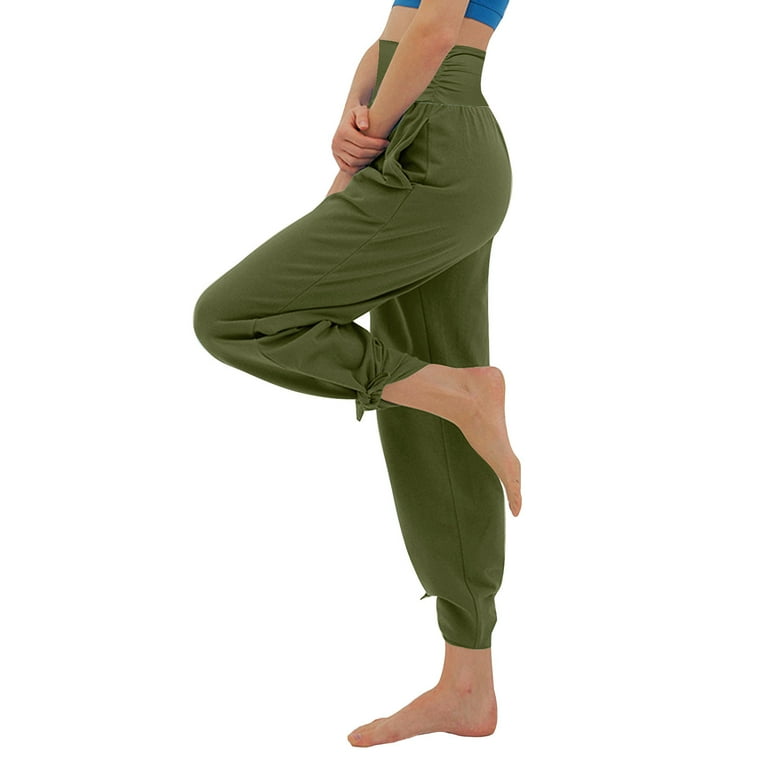 gakvbuo Wide Leg Yoga Pant For Women High Waist Lounge Pants Comfy