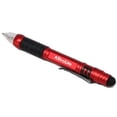 thumbnail image 3 of AlltroLite LED Stylus Pen Light Night Writer - Red- For Touchscreen Devices, Tablets, iPads, iPhones, Multi-Function Capacitive Pen With LED Flashlight, Ballpoint Ink Pen, 3-In-1 Pen, 3 of 6