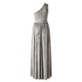 thumbnail image 5 of iOPQO Homecoming Dresses 2023 Prom Dress Women Long One Shoulder Elegant Evening Dress Fashion Elegant Dress Party Festive Party Dress With Slit Women's Formal Dresses Silver XL, 5 of 5