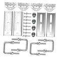 thumbnail image 3 of Kit de soporte para litera giratoria para portaequipajes de barco, fácil de instalar, pernos en U, accesorios resistentes para remolques de, 3 of 9