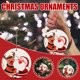 thumbnail image 3 of Adornos navideños Tarjeta colgante de madera de Navidad Decoración de árbol de Navidad de madera de doble cara Wmkox8yii gf9132, 3 of 8