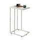 thumbnail image 1 of Mesa auxiliar WLIVE en forma de C blanco cremoso 39x29x63 cm, 1 of 7