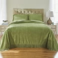 thumbnail image 2 of BrylaneHome Oversized Extra Wide Cotton Chenille Bedspread with Fringed Hems, 2 of 3