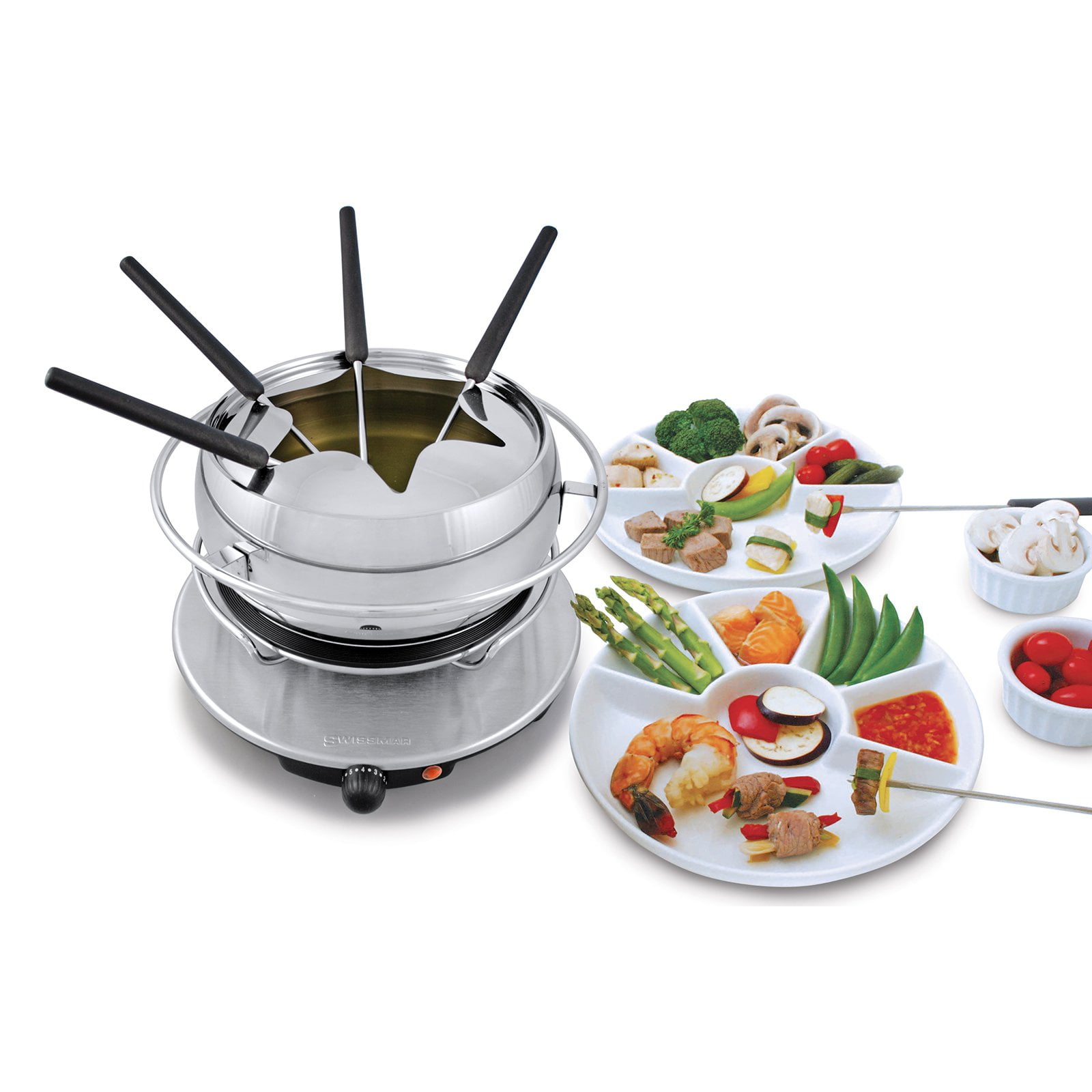Swissmar Zurich 3in1 Electric Fondue Set