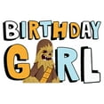 thumbnail image 2 of Women's Star Wars Chewbacca Birthday Girl  Graphic T-Shirt, 2 of 4