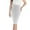 #6White, variant on Byworldtasic Womens Skirts Women's Office Work Pencil Skirt Stretch High Waist Knee Length Bodycon for Business and Casual Wear