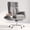 Gray, variant on NETAJE Big and Tall Office Chair, Ergonomic Chair with 4-Level Adjustable Lumbar Support & Footrest for Home Office