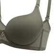 thumbnail image 3 of Aofany Women's Push up Bra Underwire Seamless Comfort Lightly Padded Plunge T-Shirt Bra Everyday Bras, 34B-38B, 3 of 4