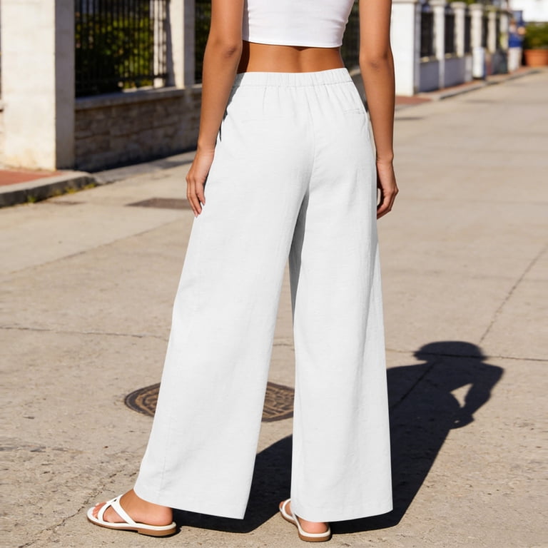 wide leg flowy dress pants Flowy Wide-Leg Pants