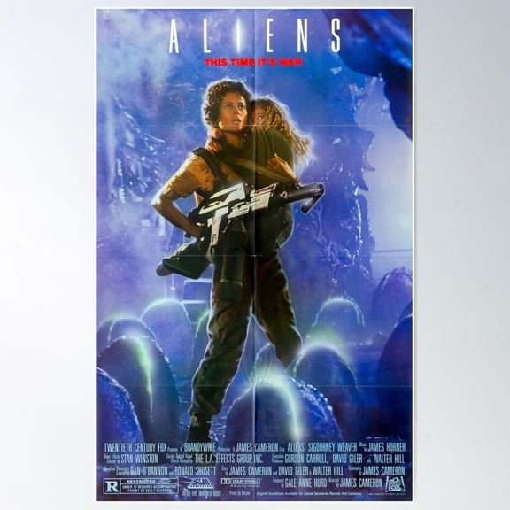 Aliens 1986 Poster Poster Wall Art, Modern Wall Decor For Living Room Bedroom, 8x12 UNFRAMED